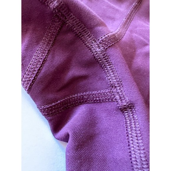 Lululemon 6 Tight Stuff Reflective Dots Scallop Ankle Purple - Picture 9 of 16